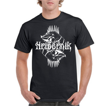 Load image into Gallery viewer, Hribernik Skateboards Punk Iguana T-Shirt White On Black